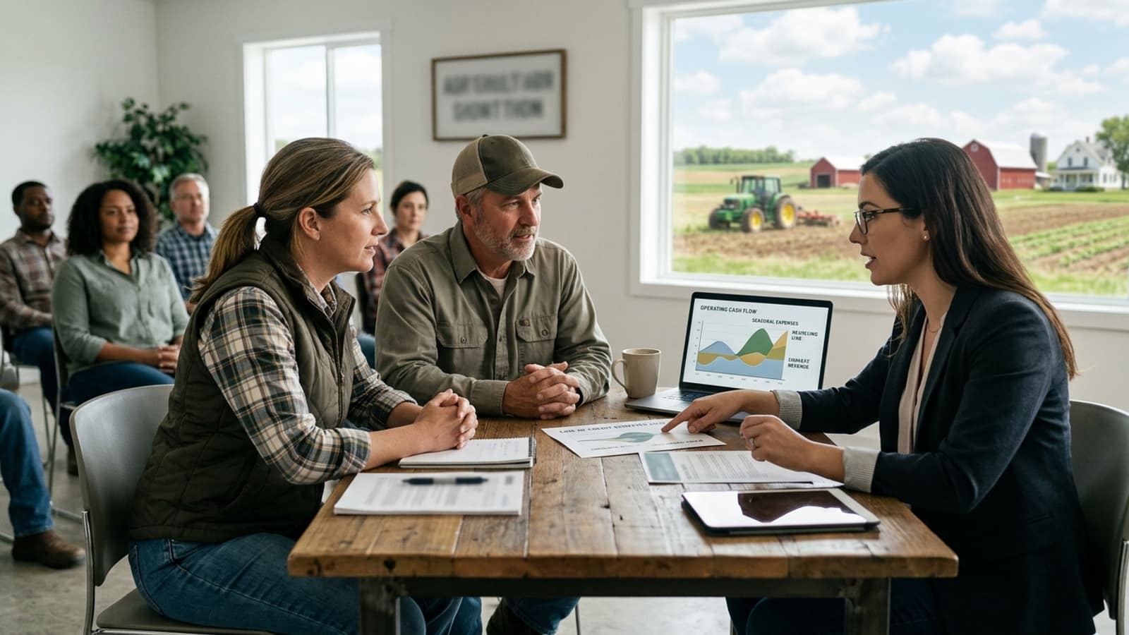 Illustration: Maximizing Cash Flow: How Revolving Lines of Credit Benefit Farmers in 2026